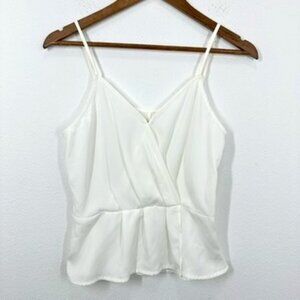 Leith White Camisole Top